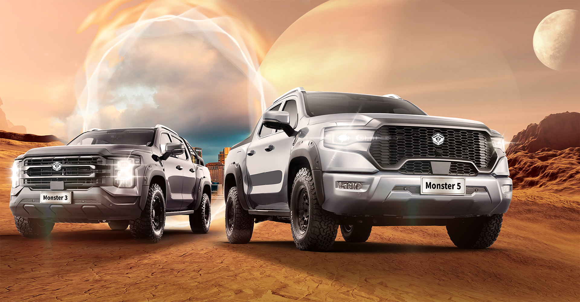 YH Monster series pickup truck has been officially launched  
